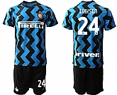 2020-21 Inter Milan 24 ERIKSEN Home Soccer Jersey,baseball caps,new era cap wholesale,wholesale hats